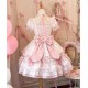 Mademoiselle Pearl Bow Rabbit Tops Blouses Aprons Skirts JSKs and Ops(Reservation/Full Payment Without Shipping)